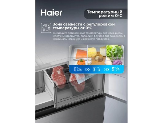 Холодильник HAIER HB19FMAARU No Frost инверторный